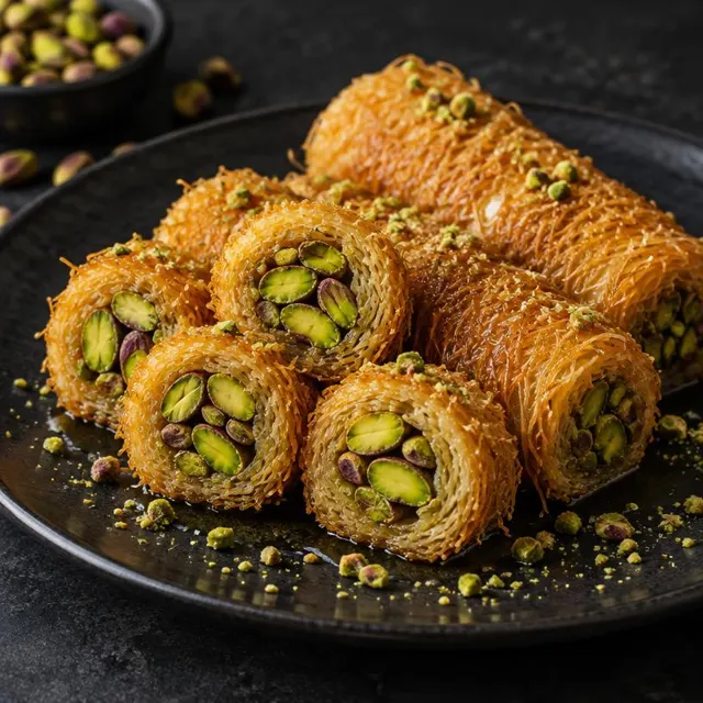 Burma Kunafa – Middle Eastern Sweets
